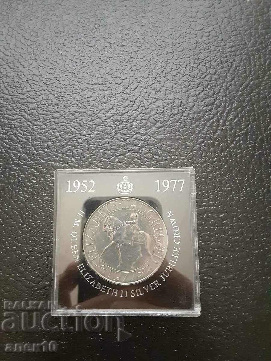Великобритания   25  пенса  1977