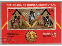 1972. Ec. Guineea. Jocurile Olimpice - Munchen, Germania. Bloc.