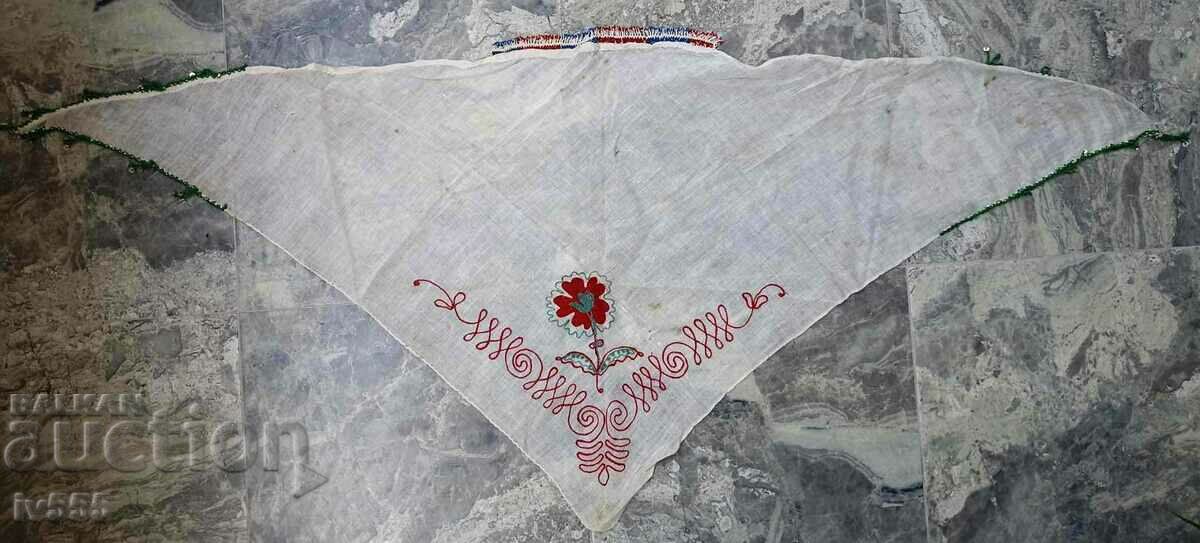 FOR SALE AN OLD AUTHENTIC WOMEN'S TOWEL/SCARF FOR COSTUME