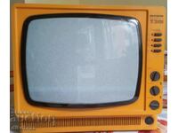Ρετρό ασπρόμαυρη τηλεόραση Resprom T-3101 - λειτουργεί
