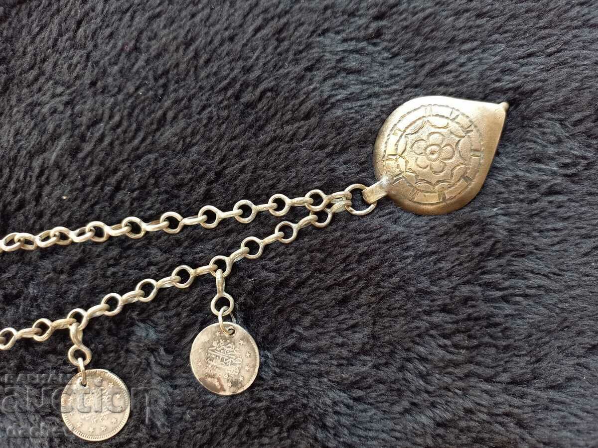 Costum UNIC renascentist macedonean din argint Kyustek din secolul al XIX-lea - 6 Costum UNIC renascentist macedonean din argint Kyustek din secolul al XIX-lea - 6