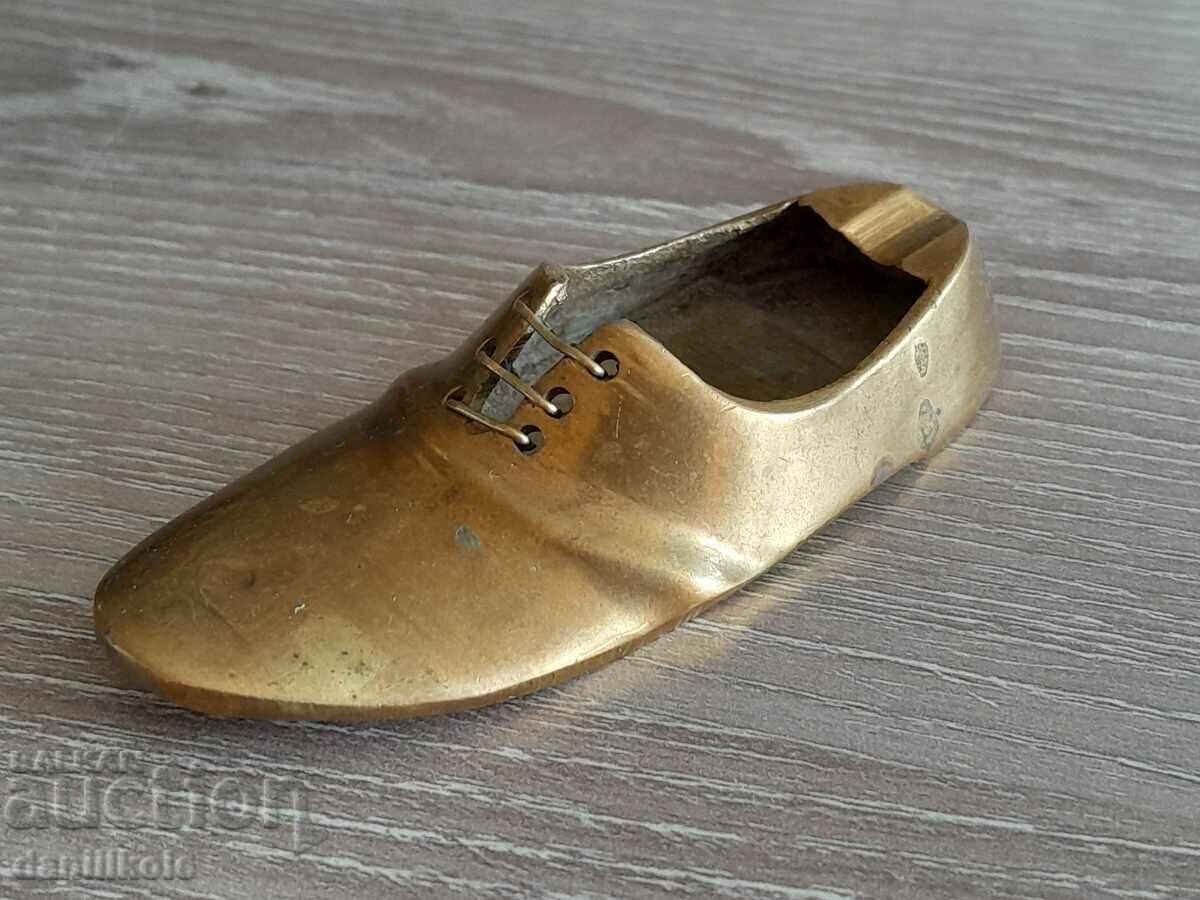 Auction *$*Y*$* SHOE - ASHTRAY - BRONZE - EXCELLENT! *$*Y*$* Auction *$*Y*$* SHOE - ASHTRAY - BRONZE - EXCELLENT! *$*Y*$*