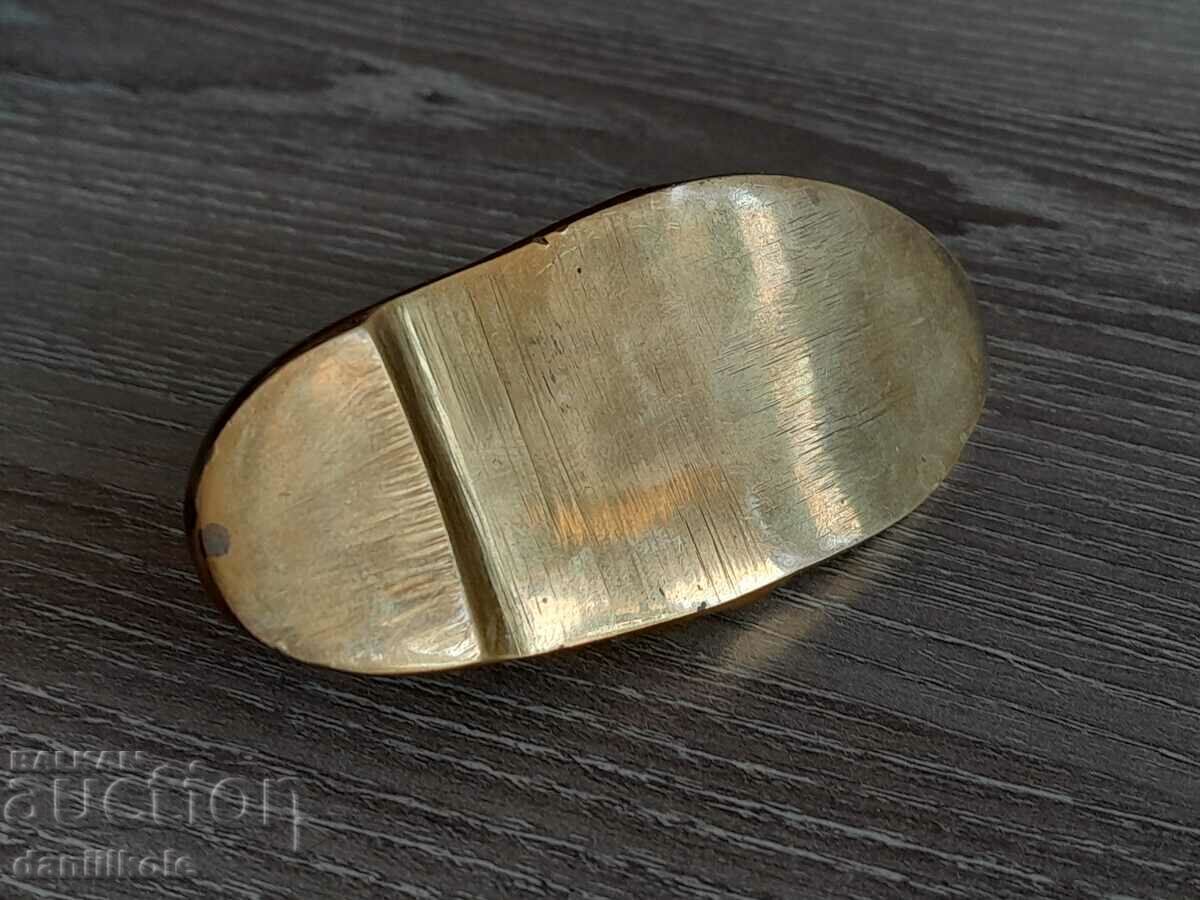 *$*Y*$* SHOE - ASHTRAY - BRONZE - EXCELLENT! *$*Y*$* - 5 *$*Y*$* SHOE - ASHTRAY - BRONZE - EXCELLENT! *$*Y*$* - 5