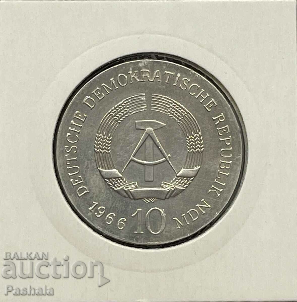 Germany 10 stamps 1966 GDR. Very rare. with price 550.00 BGN | € 281.21 Germany 10 stamps 1966 GDR. Very rare. with price 550.00 BGN | € 281.21