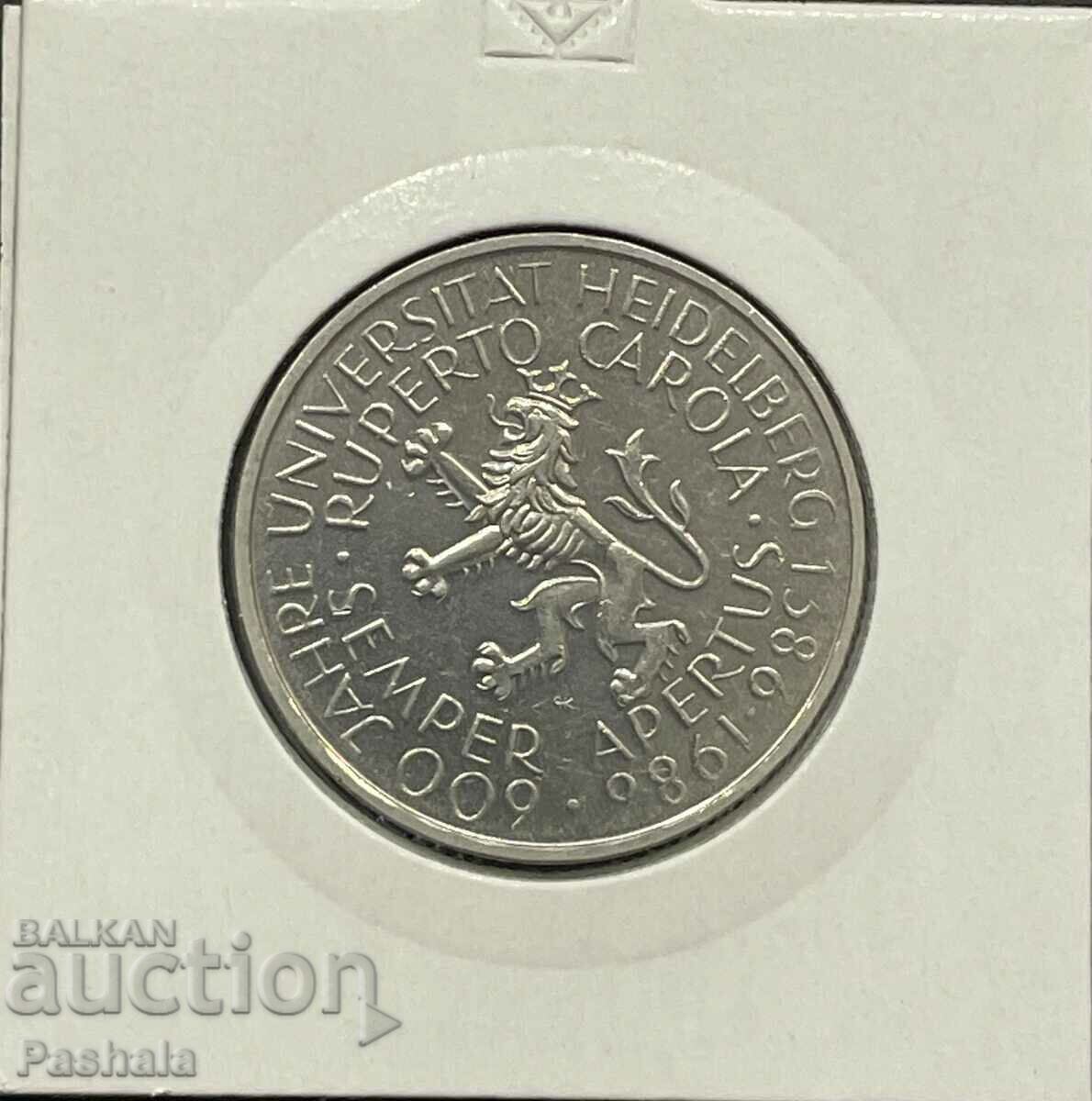 Германия 5 марки 1986 г.  ФРГ