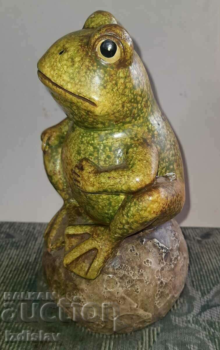 Broasca din ceramica lucrata manual - 5 Broasca din ceramica lucrata manual - 5