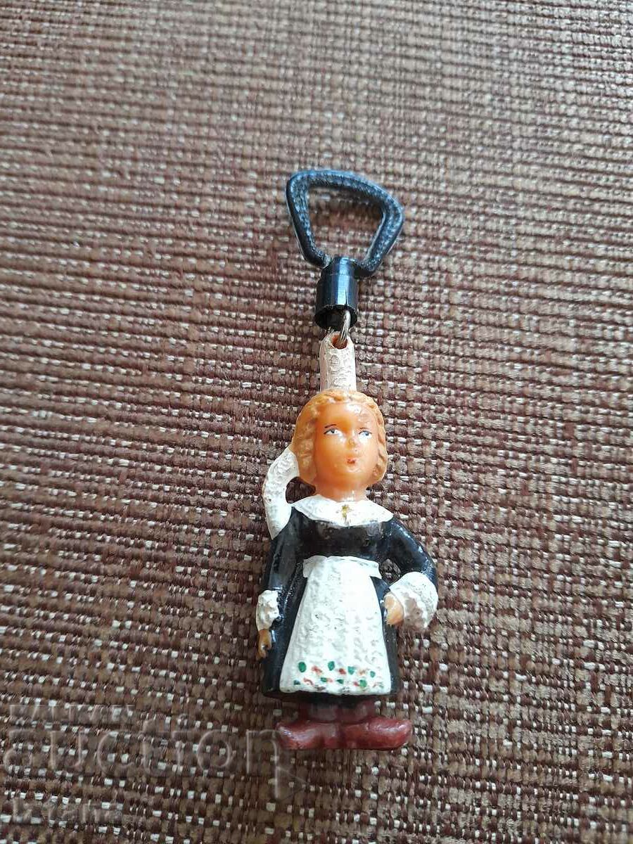 Old key chain Doll