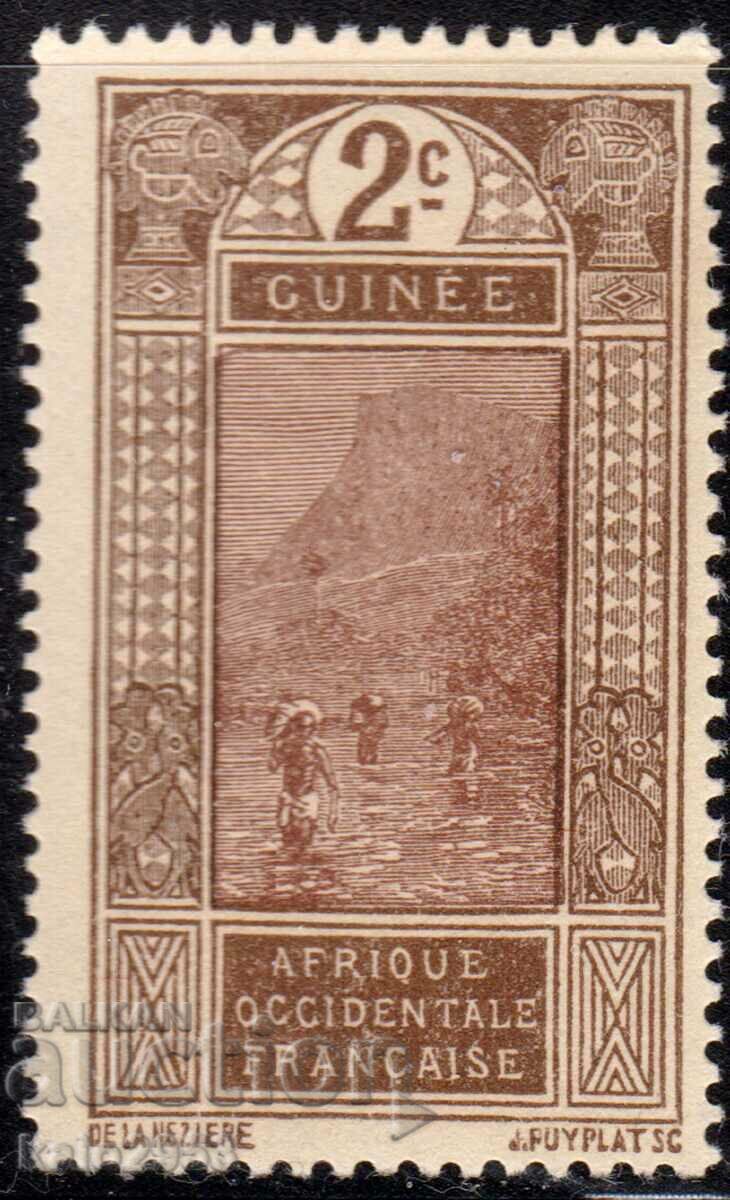 Френска Гвинея -1913-Редовна-пресичане на река,MLH