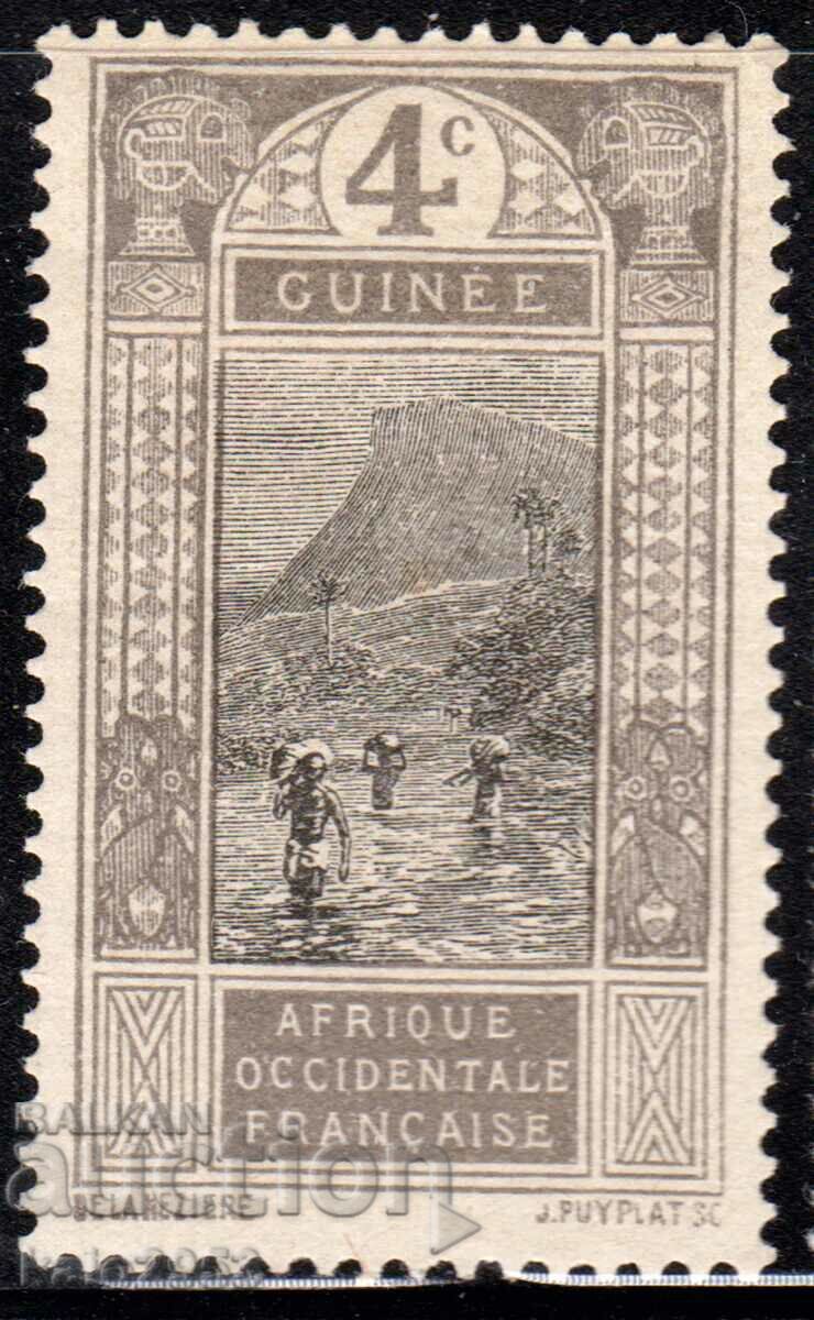 Guineea Franceză -1913-Traversare regulată a râului,MLH