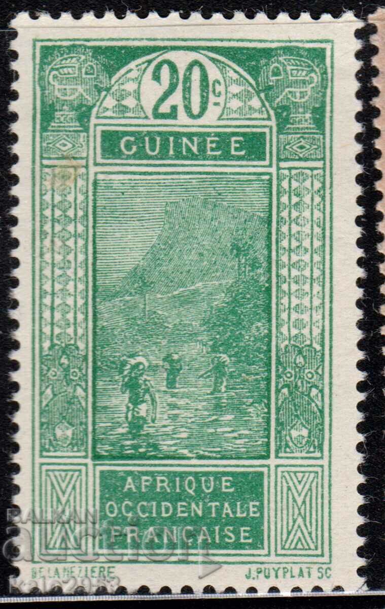 Френска Гвинея -1913-Редовна-пресичане на река,MLH