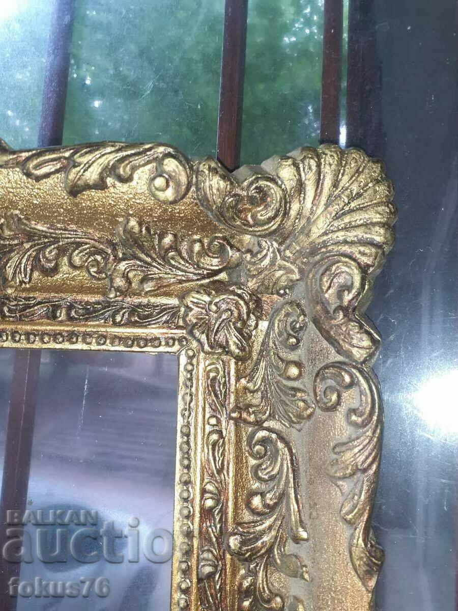 A great large wooden baroque picture frame - 5 A great large wooden baroque picture frame - 5