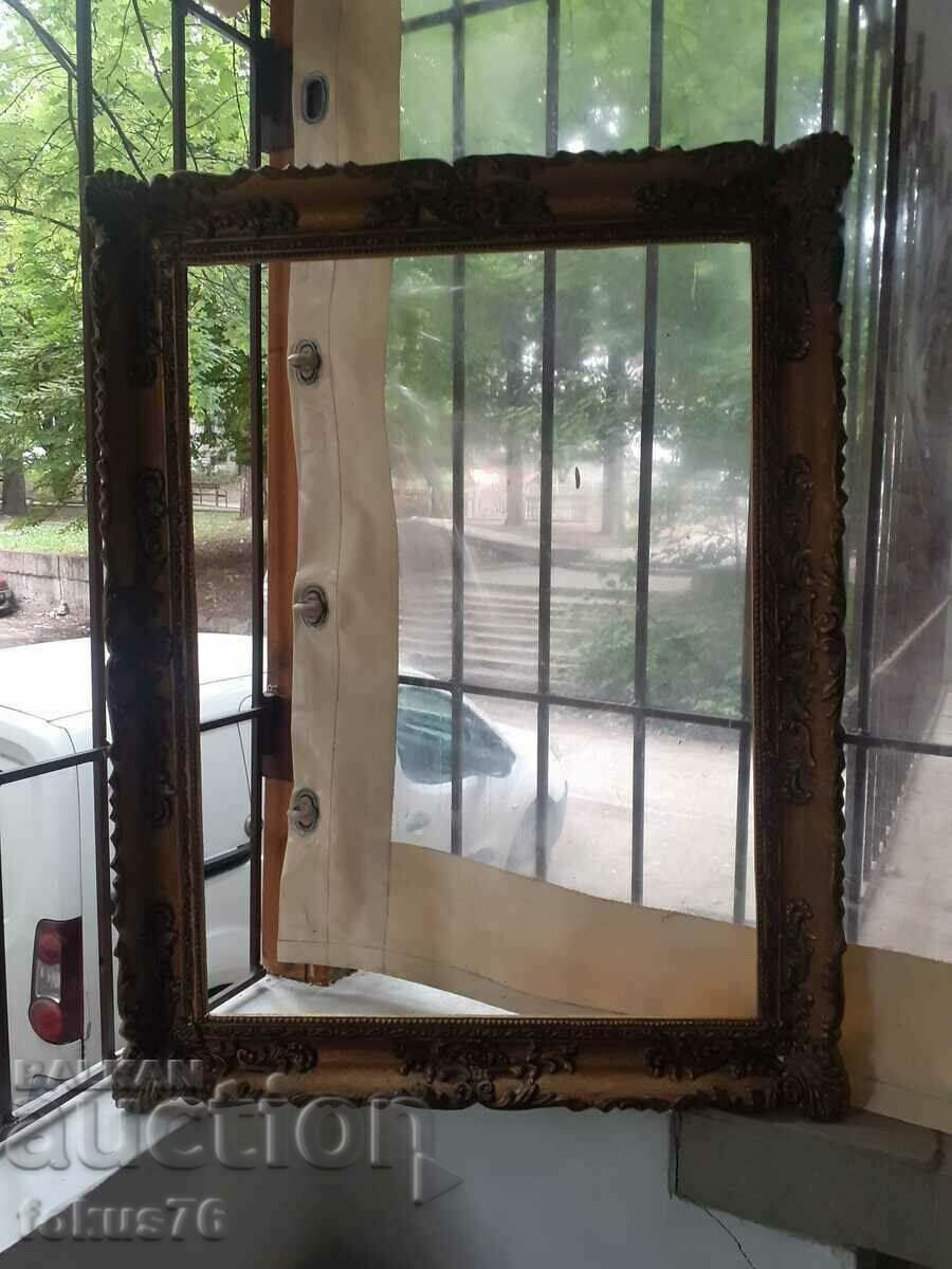 A great large wooden baroque picture frame - 7 A great large wooden baroque picture frame - 7