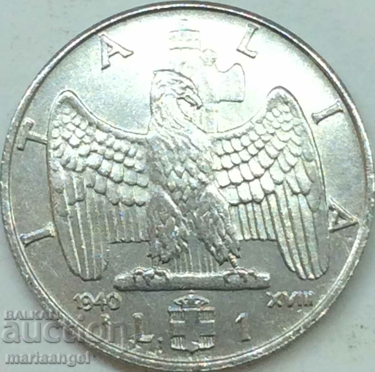 1 Lira 1940 Italia
