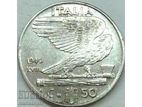50 centesimi 1940 Ιταλία Αετός - φασισμός μαγνητικός