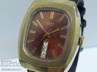 From 1 st. Soviet gold-plated SEKONDA/SLAVA Men's wristwatch