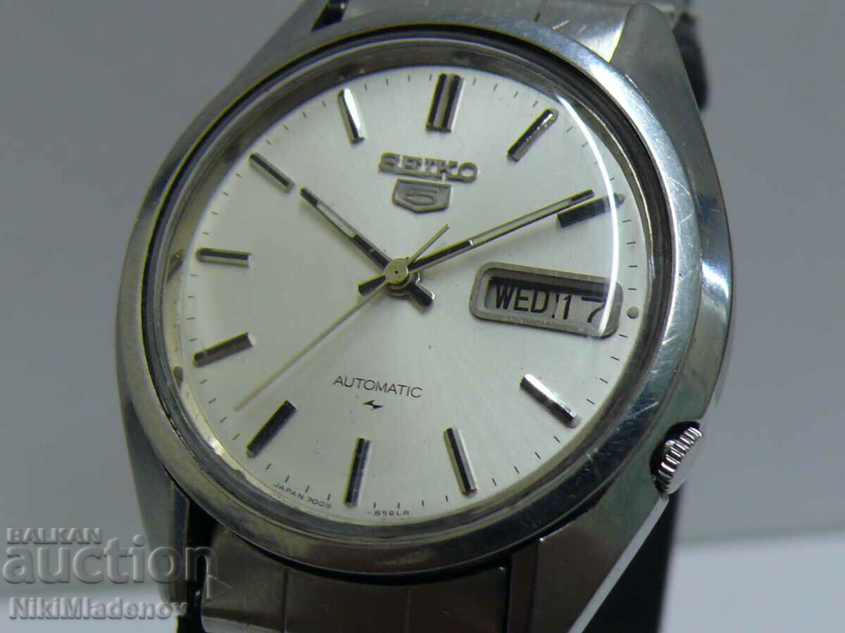 Японски СЕЙКО SEIKO 5 Автоматичен ръчен Мъжки часовник, БЗЦ!