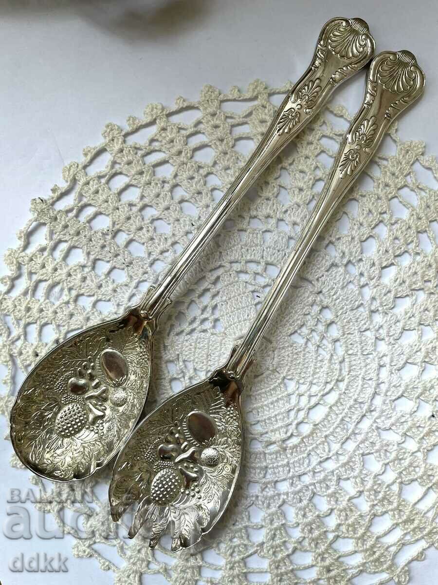 Tacamuri frumoase placate cu argint din Anglia