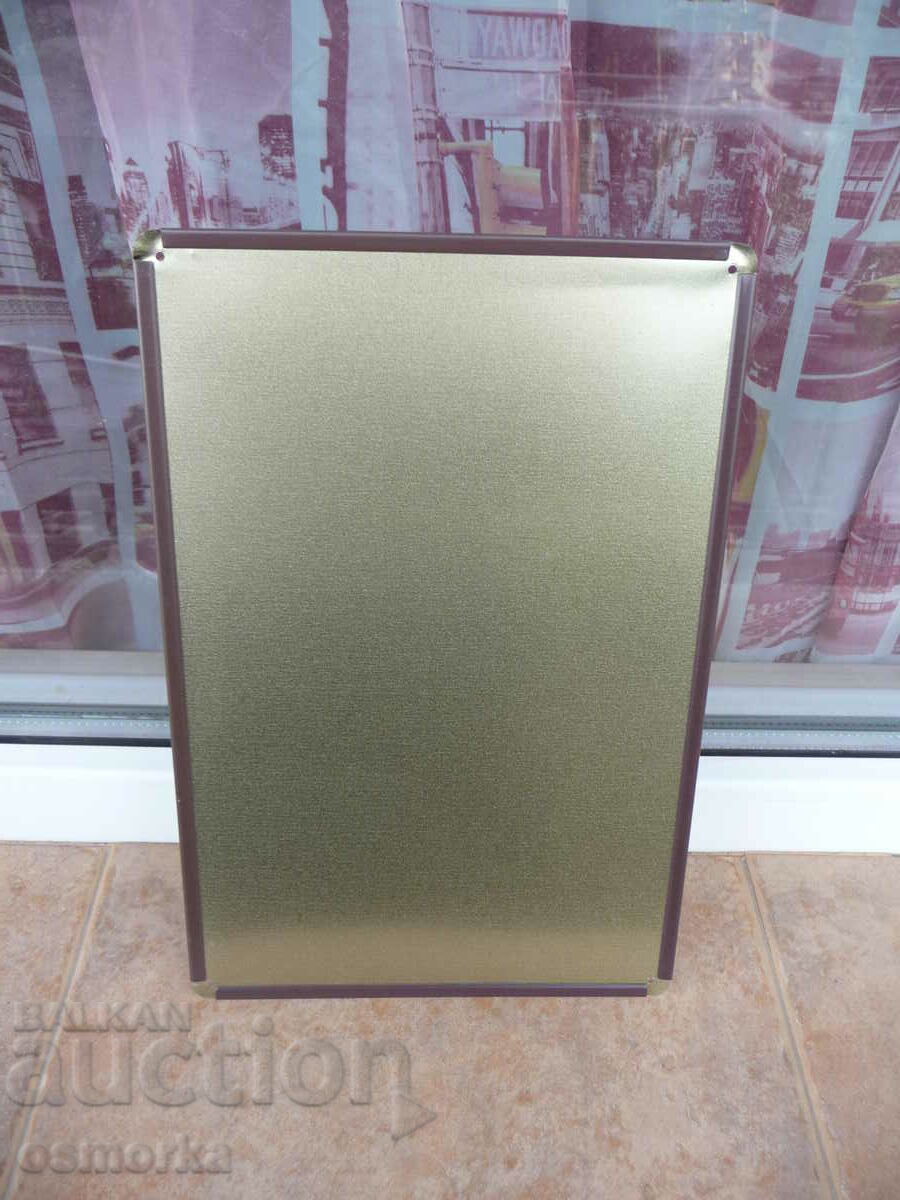 Auction  Metal plate inscription life is simple, not easy :( message