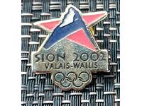 Ελβετία Ολυμπιακοί Αγώνες Sion 2002 Wallis Swiss