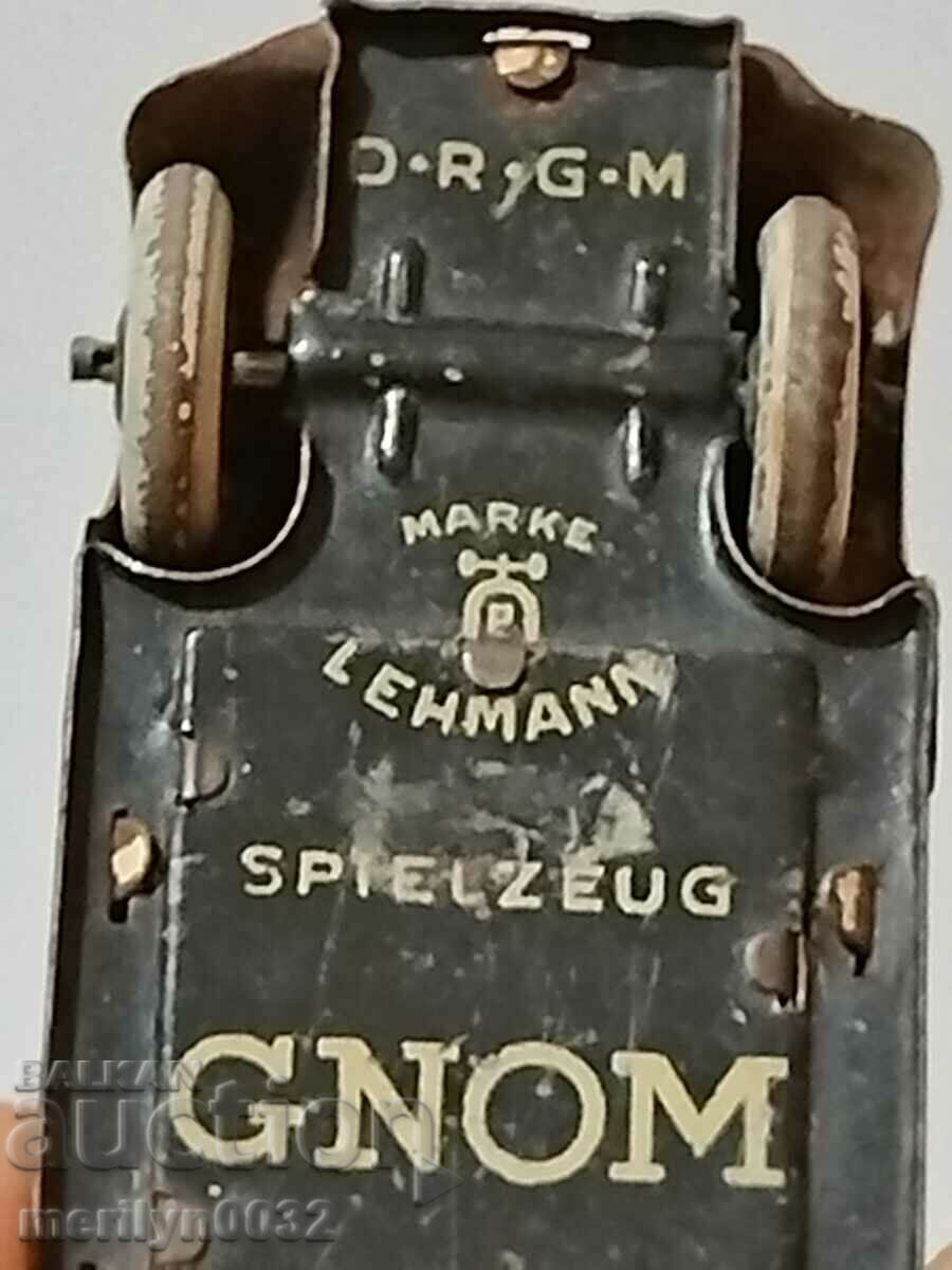 German tin toy car car trolley 1930s - 5 German tin toy car car trolley 1930s - 5