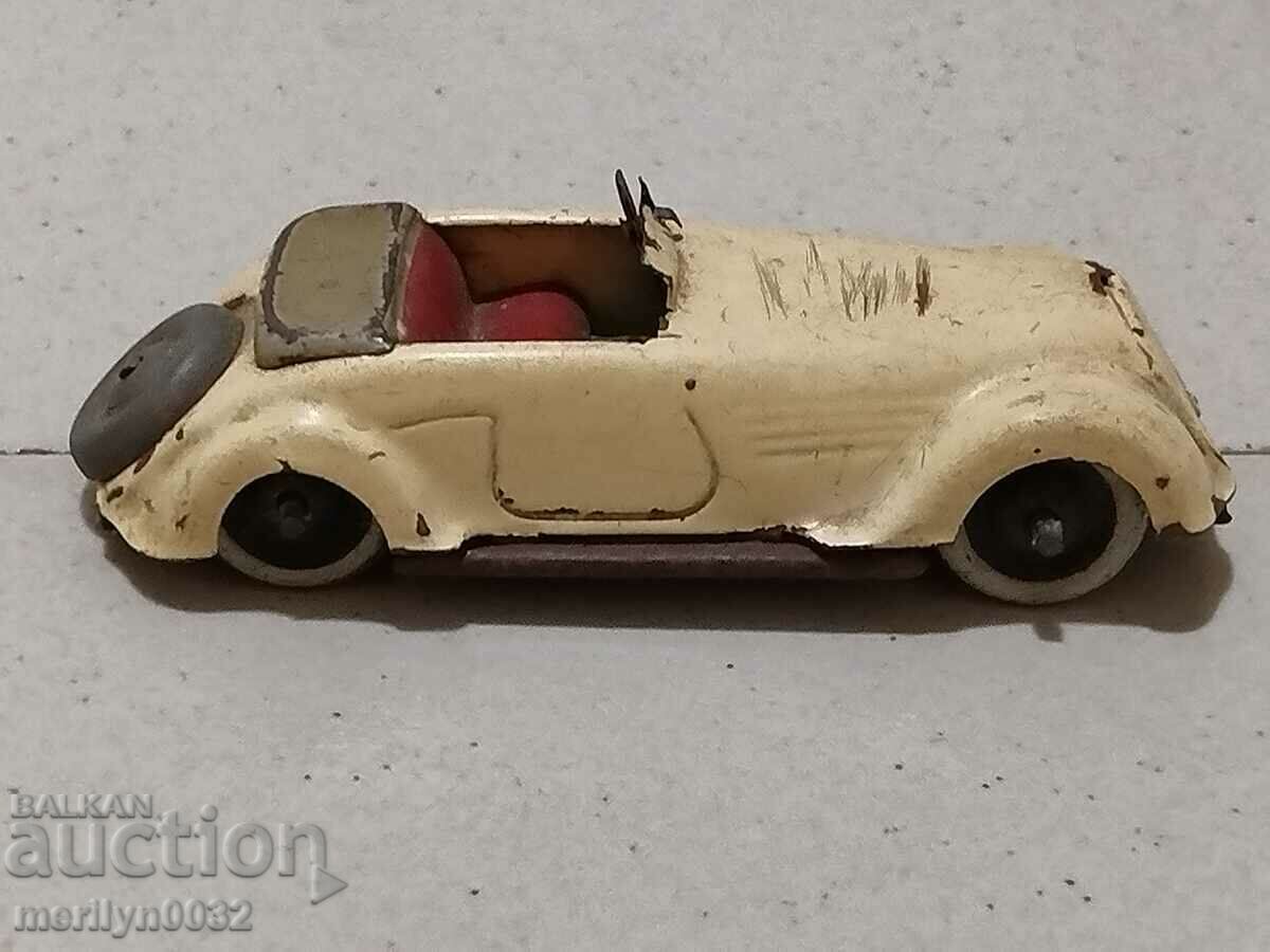 German tin toy car car trolley 1930s - 6 German tin toy car car trolley 1930s - 6