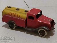 German tin toy car truck SHELL 1930s