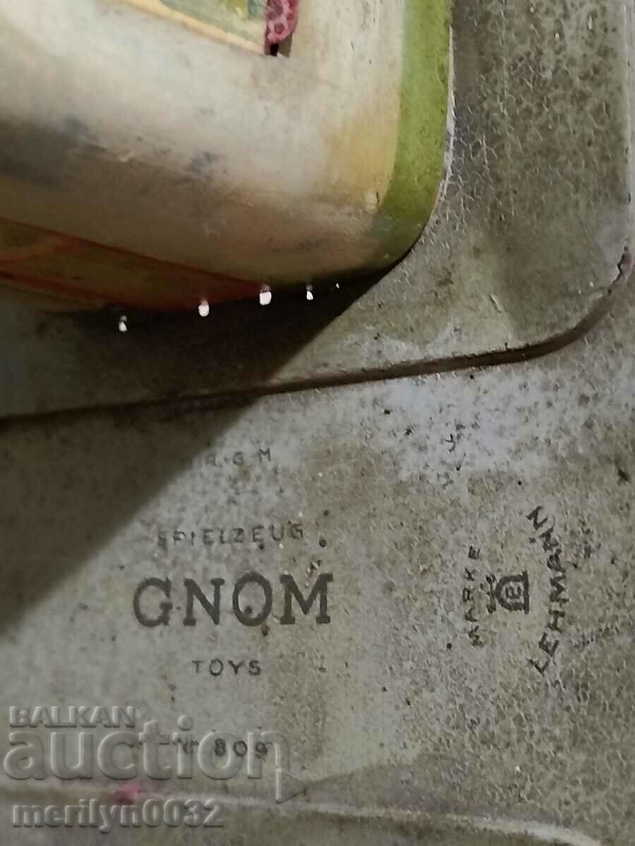 German tinplate toy gas station SHELL 1930s - 5 German tinplate toy gas station SHELL 1930s - 5