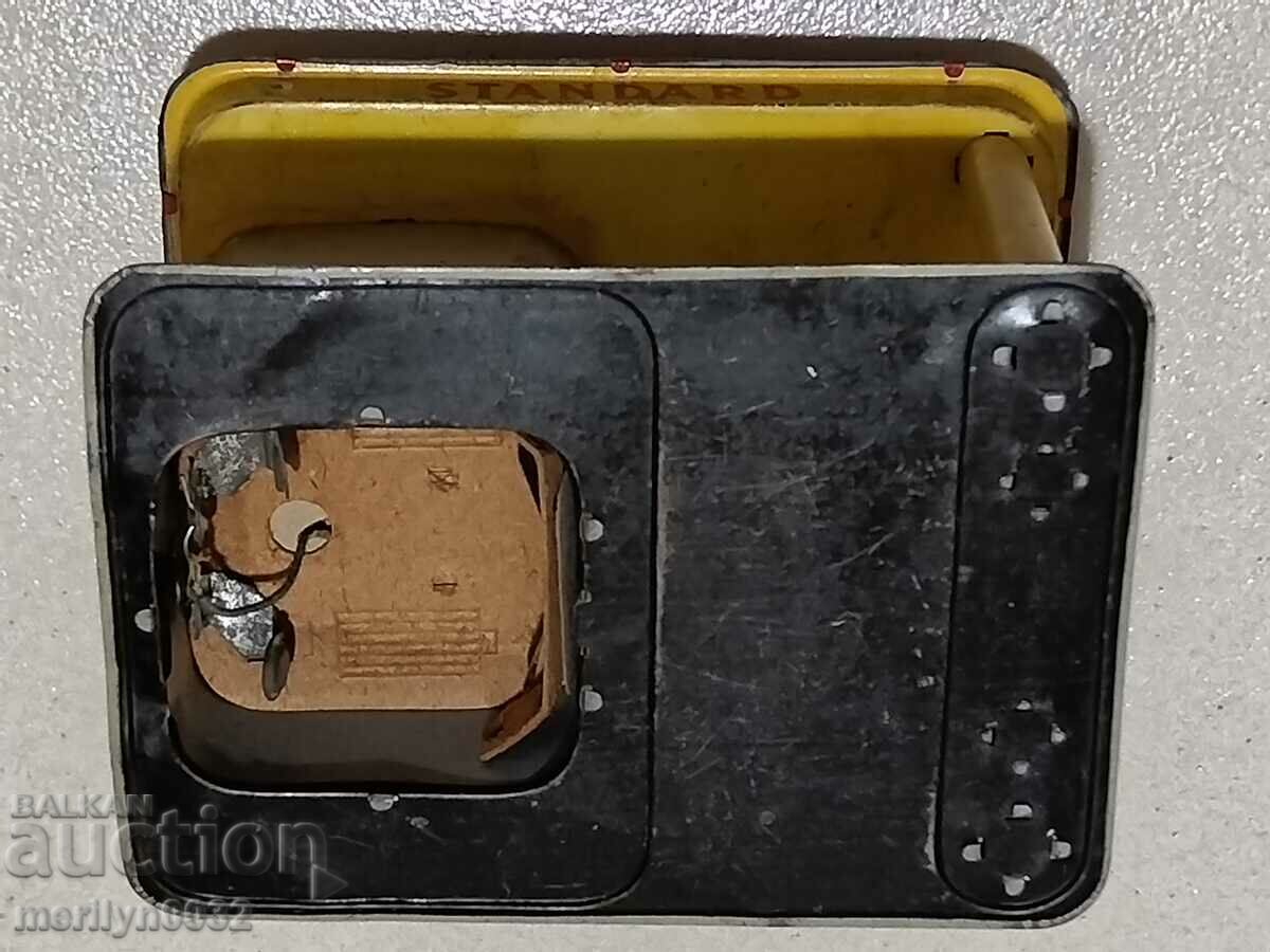 German tinplate toy gas station SHELL 1930s - 6 German tinplate toy gas station SHELL 1930s - 6