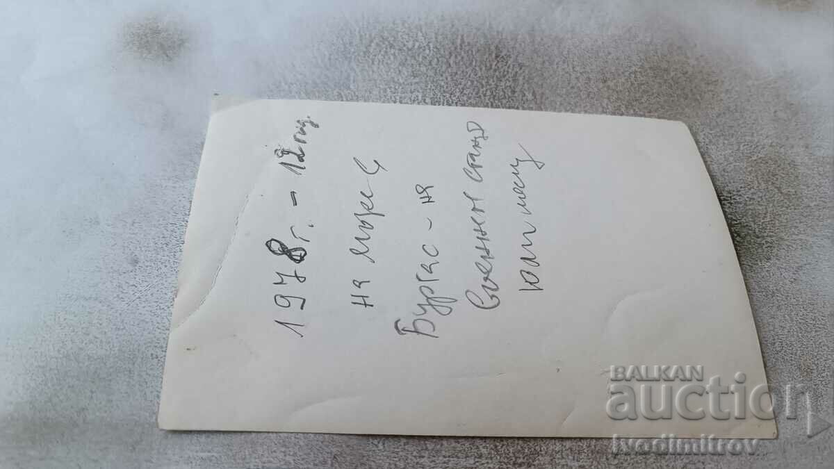 Photo Burgas A boy in a swimsuit on the beach 1978 with price 2.35 BGN | € 1.20 Photo Burgas A boy in a swimsuit on the beach 1978 with price 2.35 BGN | € 1.20