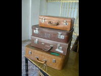 Collection of Old Suitcases