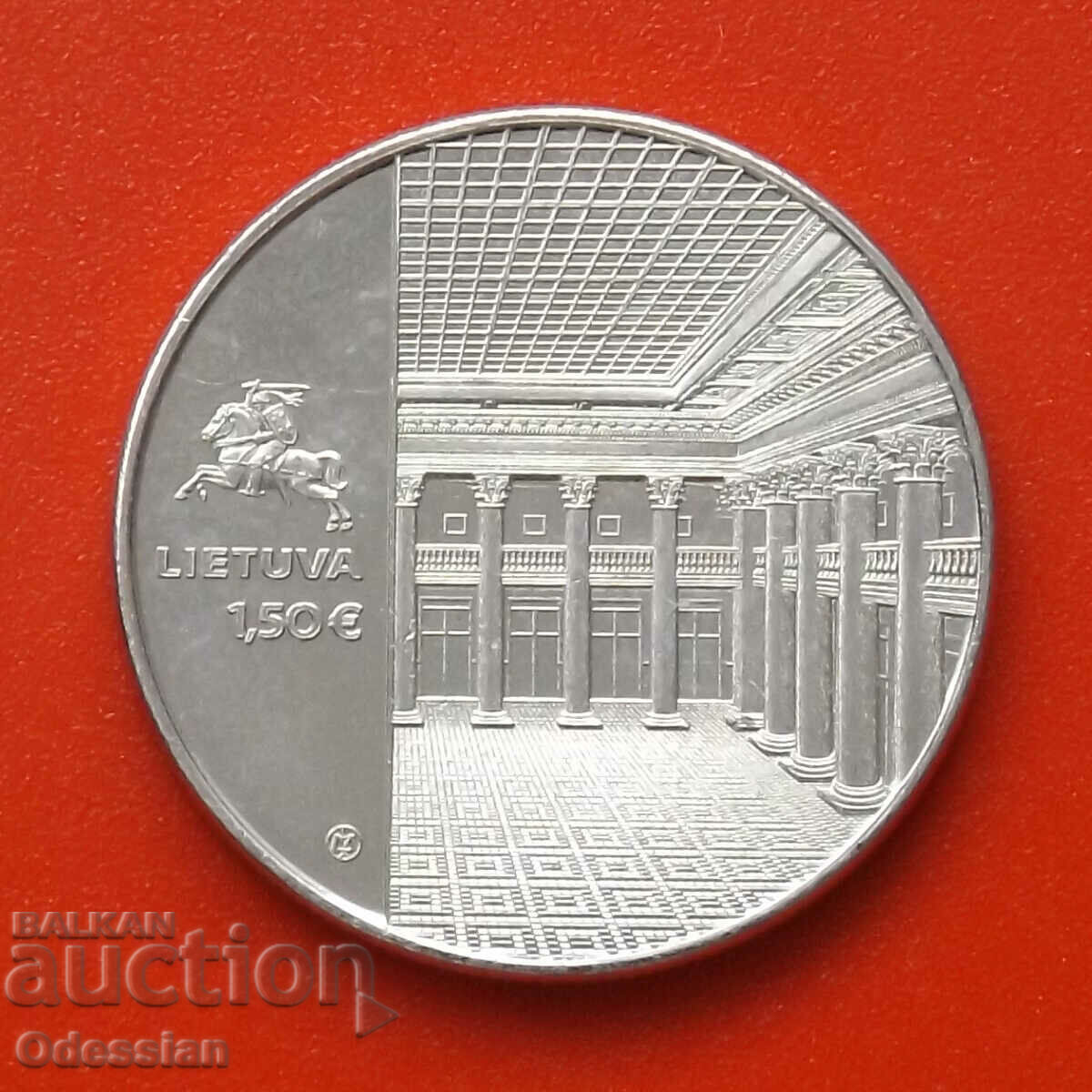 Lithuania • 100th anniversary of the Bank of Lithuania • 1.5 euro • 2022
