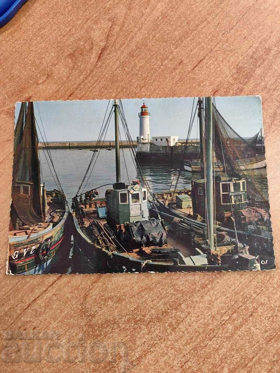 BOAT BOATS SHIP SOC POST CARD PK