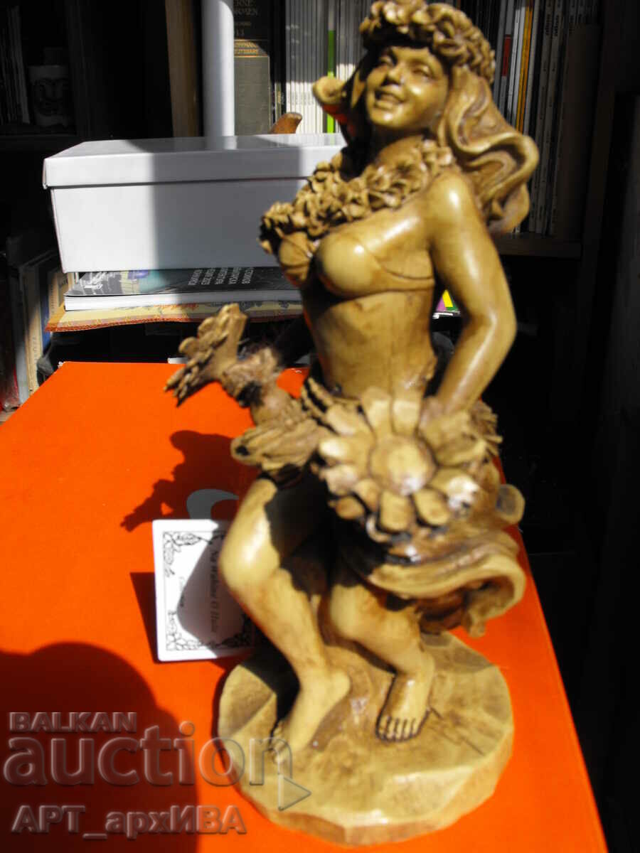 A figurine of a Hawaiian woman dancing the Hula-Hula dance! with price 48.00 BGN | € 24.54 A figurine of a Hawaiian woman dancing the Hula-Hula dance! with price 48.00 BGN | € 24.54