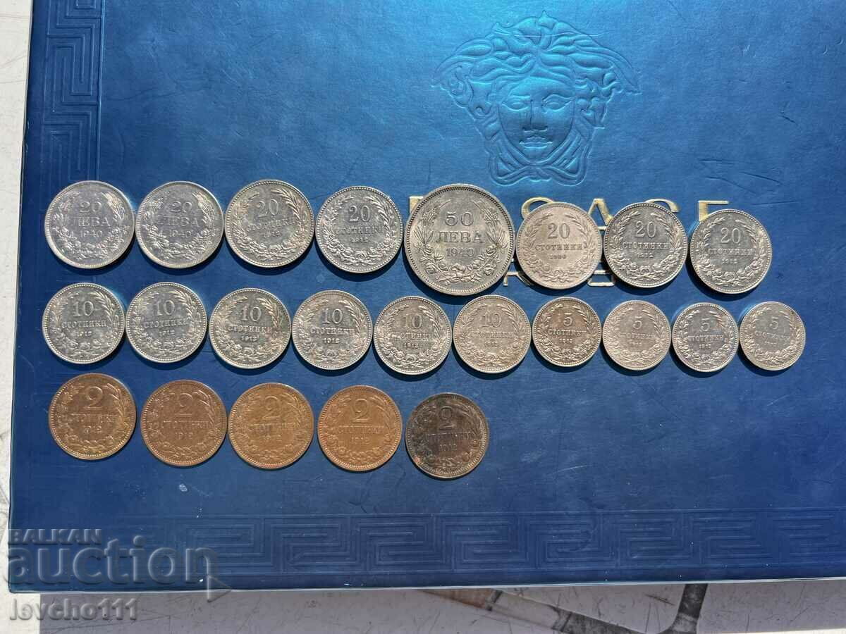 Lot of coins 23 pieces