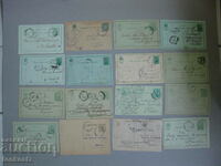 16бр. пощенски карти 1909-1917-1930г