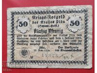 Banknote-Germany-Schleswig-Holstein-Plon-50 pfennig 1920