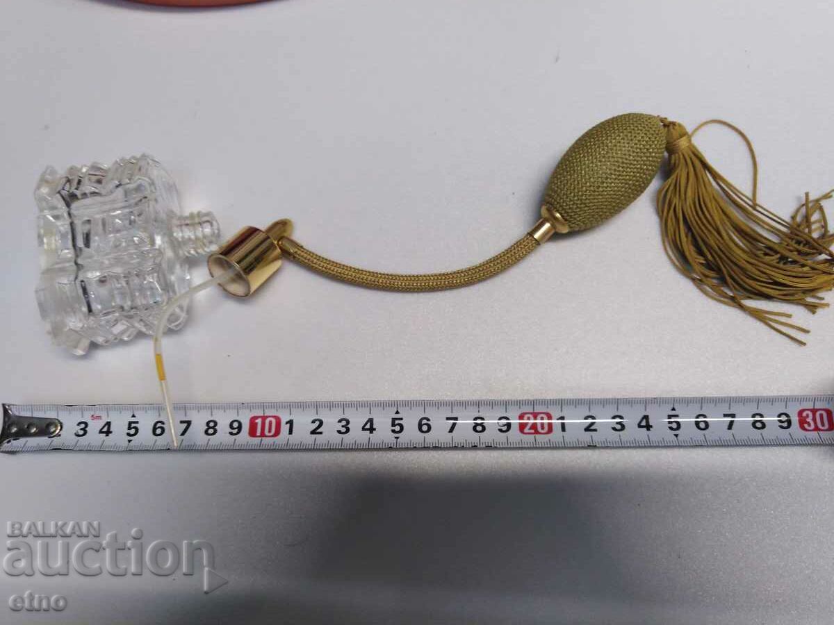 Delivery of OLD GLASS BOTTLE OF PERFUME Delivery of OLD GLASS BOTTLE OF PERFUME