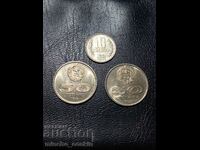 Coins 1981/1977 - 3 pieces.