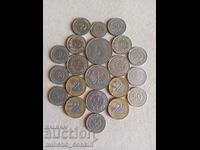 Монети Швейцария Германия и Полша.