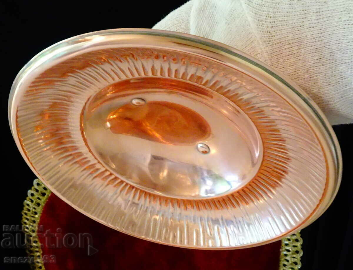 Delivery of Massive copper pot 1 kg., pure red copper Delivery of Massive copper pot 1 kg., pure red copper