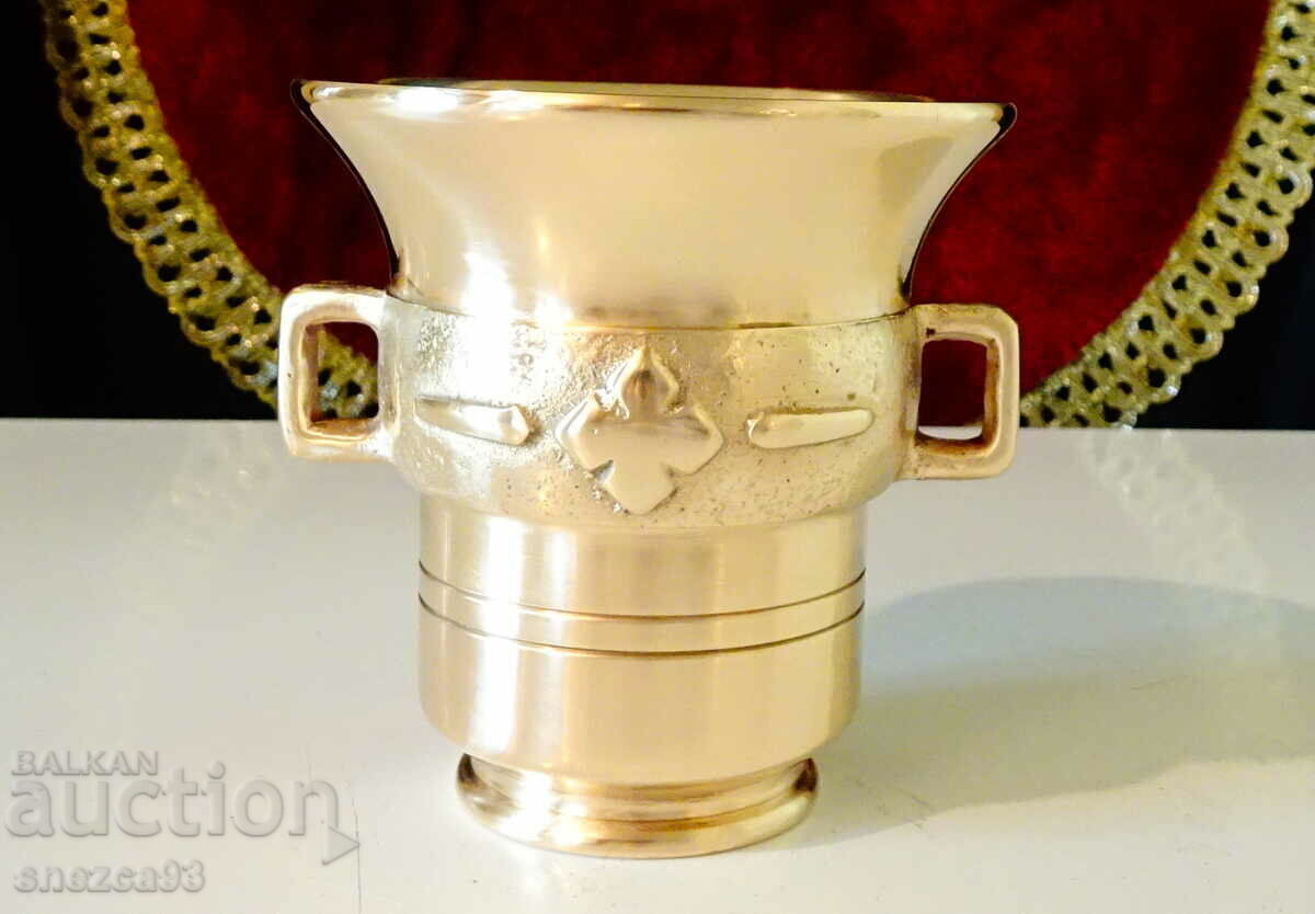 Aedel Malm Denmark bronze mortar and pestle. with price 65.00 BGN | € 33.23