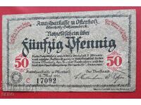 Банкнота-Германия-Саксония-Остерхолц-50 пфенига 1921