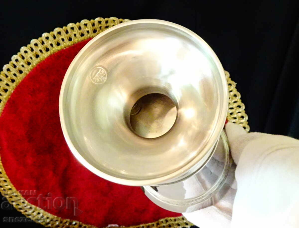 Pewter wine glass, pewter cup 380 ml., WMF - 5 Pewter wine glass, pewter cup 380 ml., WMF - 5