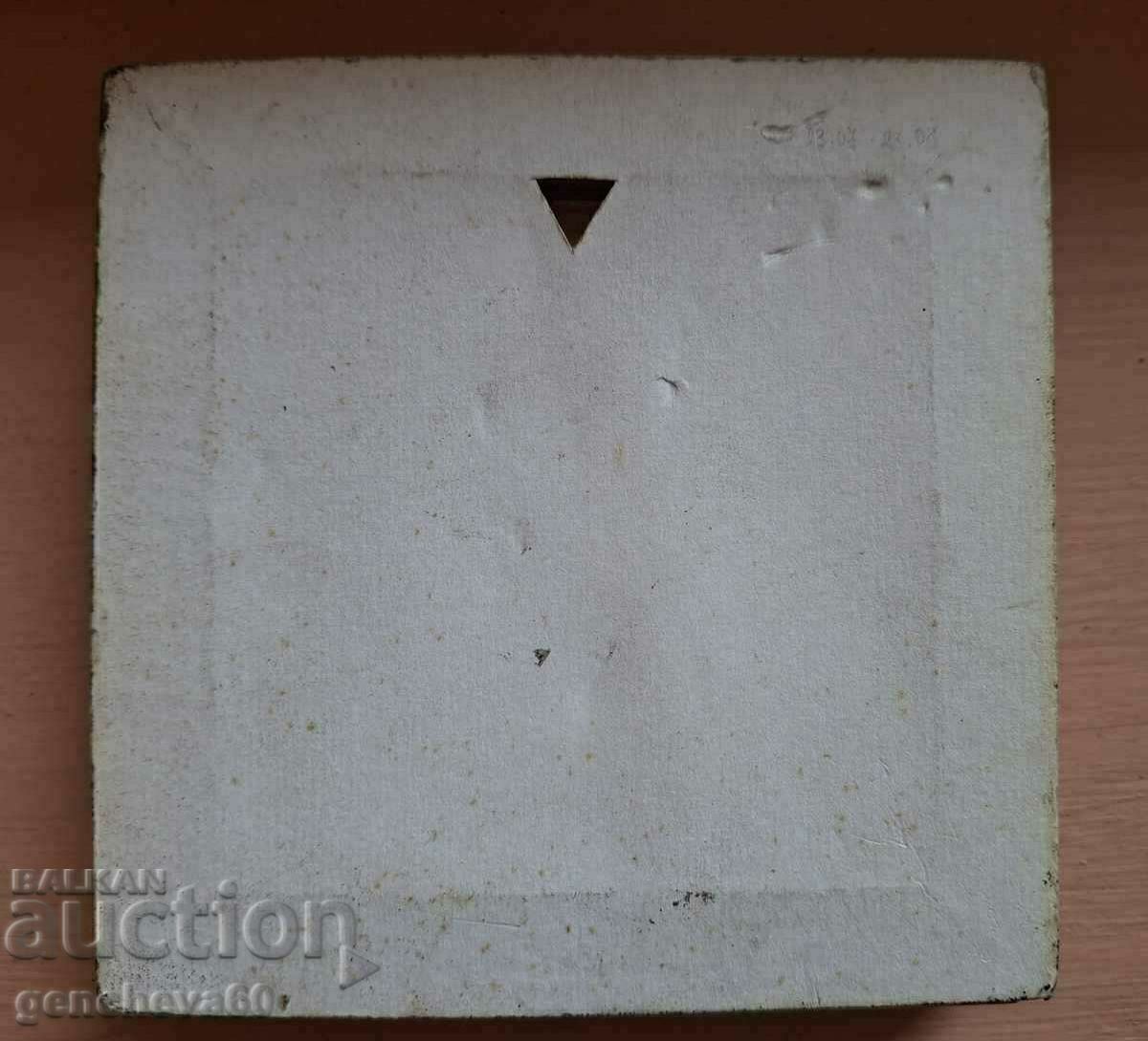 Miniatură de autor „Leu”, pictură tip Murano - 7 Miniatură de autor „Leu”, pictură tip Murano - 7