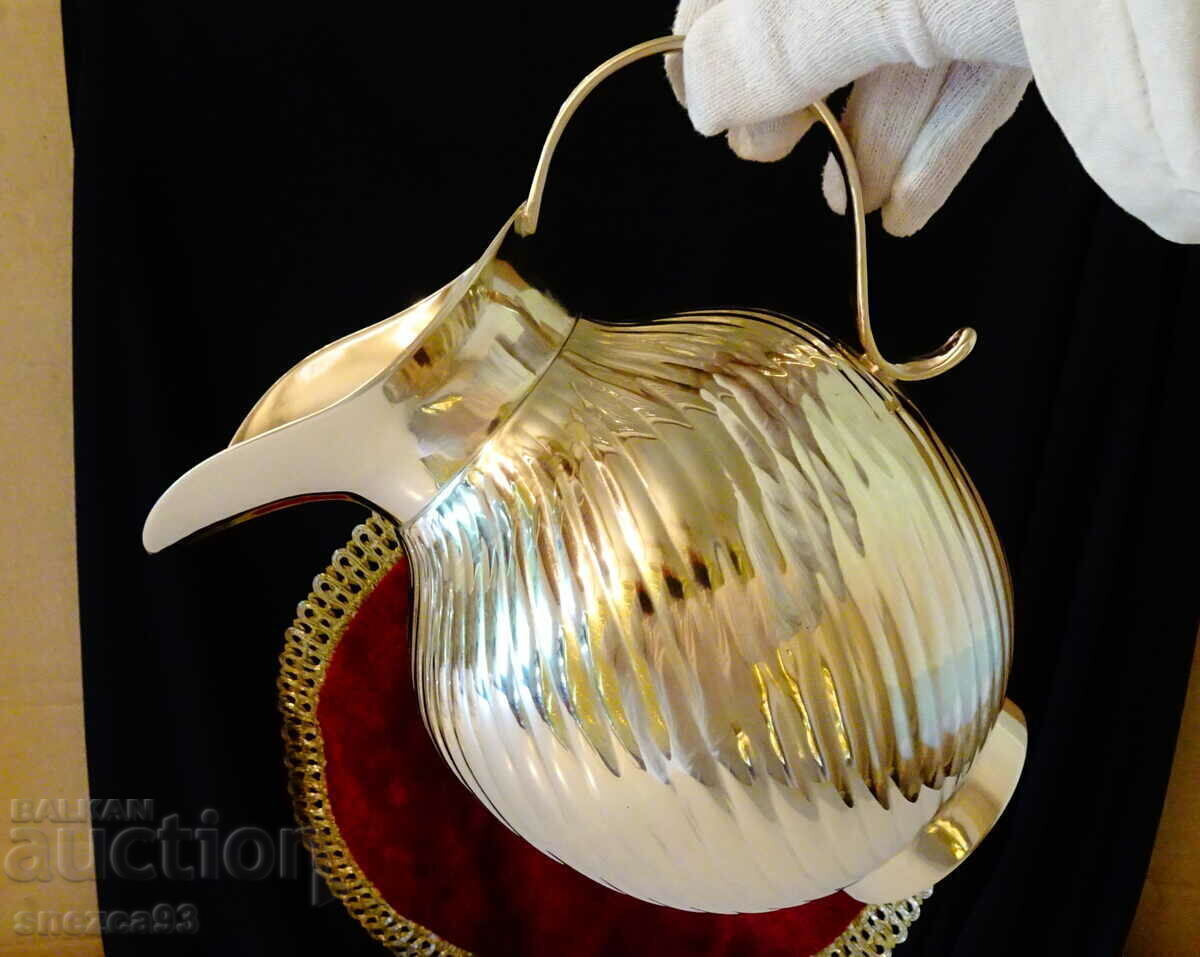 Bronze wine jug 1.3 kg - 5 Bronze wine jug 1.3 kg - 5