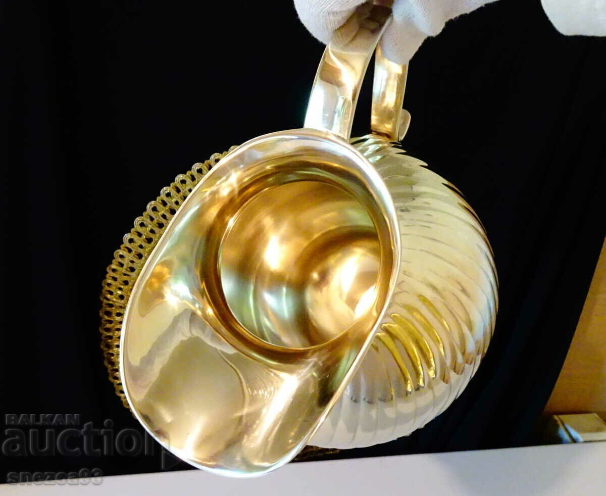 Bronze wine jug 1.3 kg - 6 Bronze wine jug 1.3 kg - 6