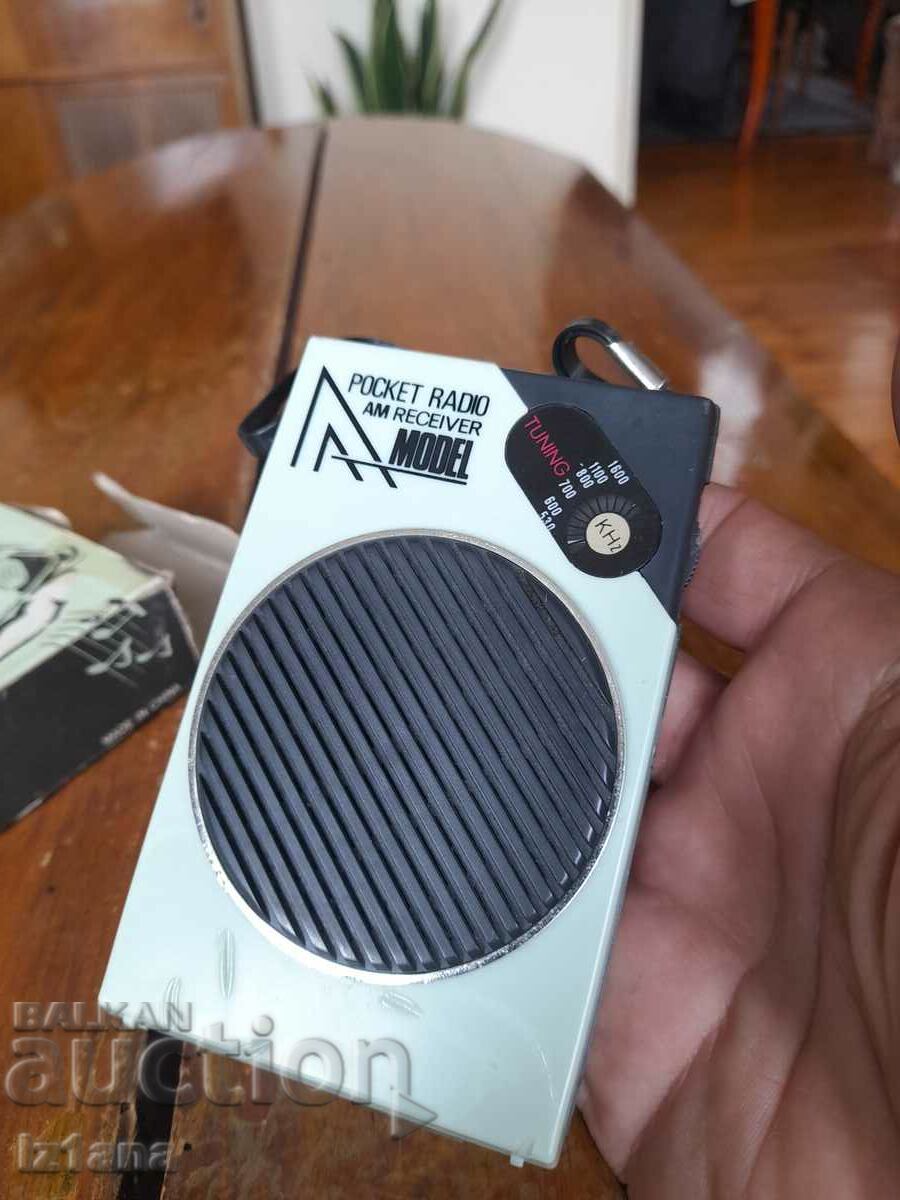 Licitație Radio vechi, receptor radio Pocket Radio