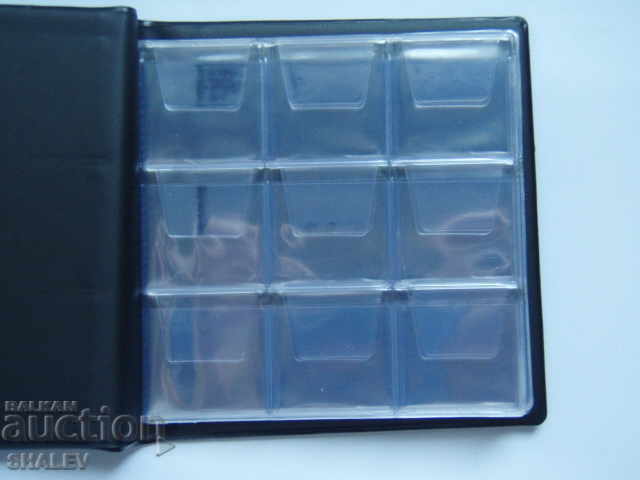 Dosar de buzunar Schulz pentru 72 de monede. cu preț 7.99 BGN | € 4.09