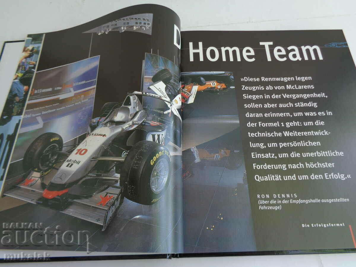 Mclaren Mercedes FORMULA 1 CAR F1 ΚΑΤΑΛΟΓΟΣ ΒΙΒΛΙΩΝ ΑΥΤΟΚΙΝΗΤΟ με τιμή 25.00 BGN | € 12.78