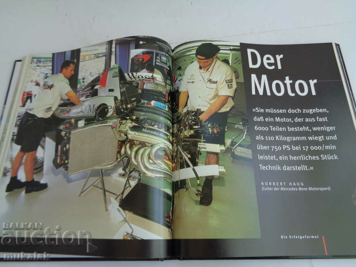 Mclaren Mercedes FORMULA 1 CAR F1 ΚΑΤΑΛΟΓΟΣ ΒΙΒΛΙΩΝ ΑΥΤΟΚΙΝΗΤΟ - 5
